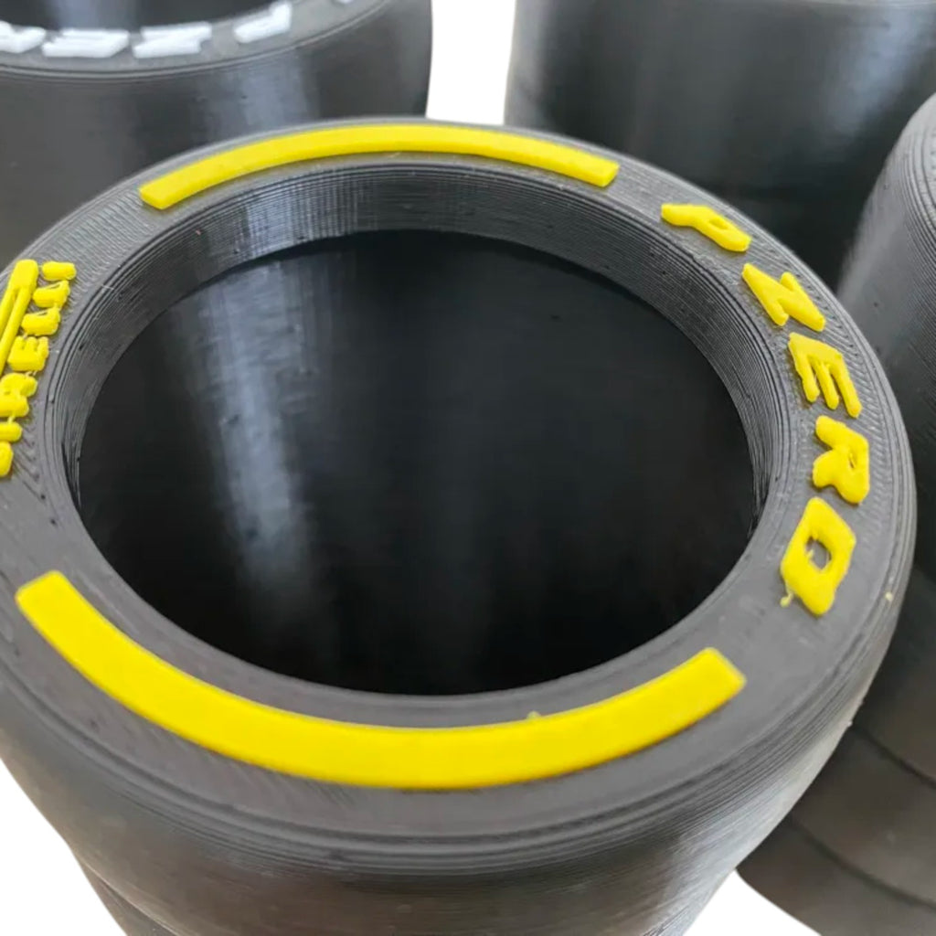 F1 Tyre Pen Holder – Motorsport Desk Organiser | Racing-Inspired Storage Cup