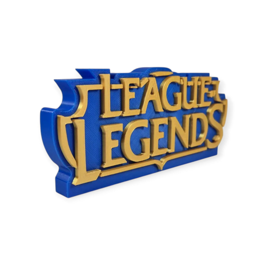 Gaming Logo Display Signs – 3D Printed Desk & Wall Decor