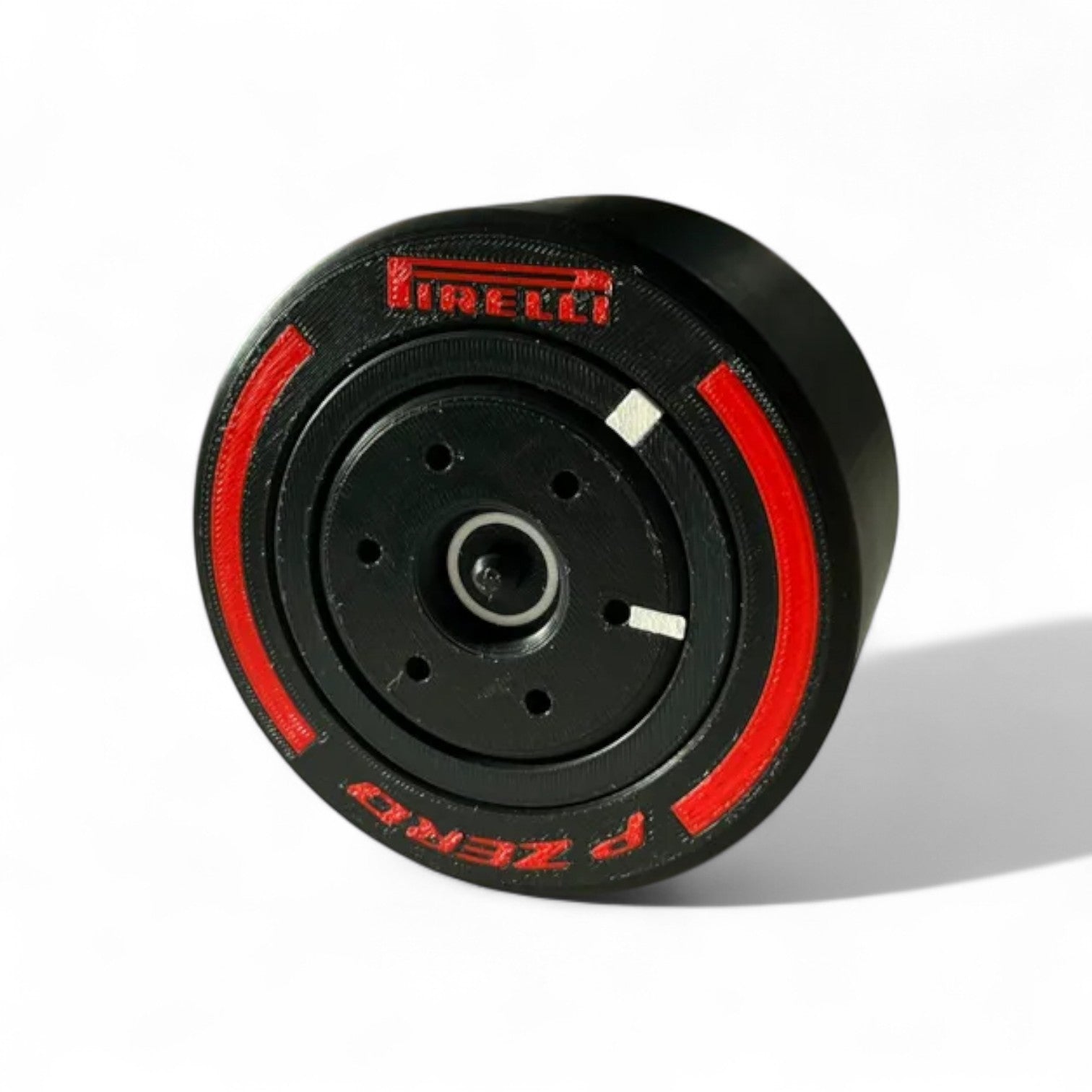 Racing Tyre Desk Clock – Motorsport-Inspired Display Clock with Stand