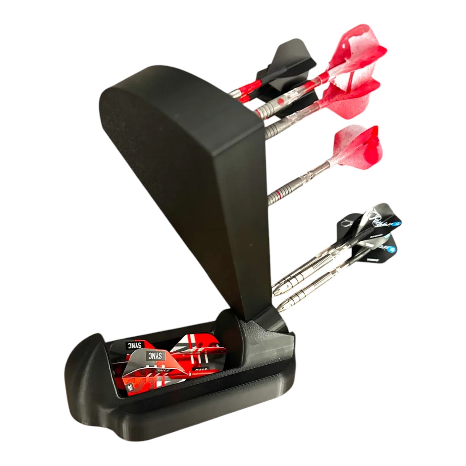 Dartboard Style Dart Holder – Multi-Dart Display Stand | Bullseye Dart Organiser