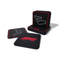 Formula 1 Racing Track Coaster Set – 3D Printed Circuit Drinks Coasters with Holder