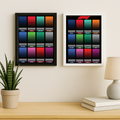 LEGO F1 Display Backboard (A4 Digital Download) – Speed Champions Wall Display Grid