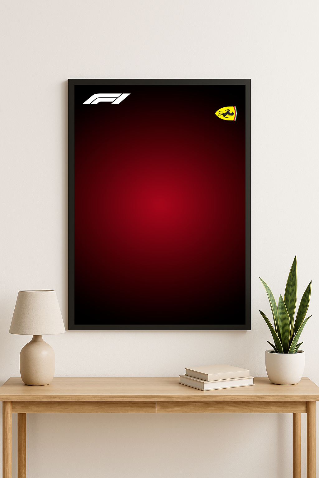 LEGO Technic Ferrari F1 42207 Display Backboard (A4 Digital Download) – Wall Art Poster