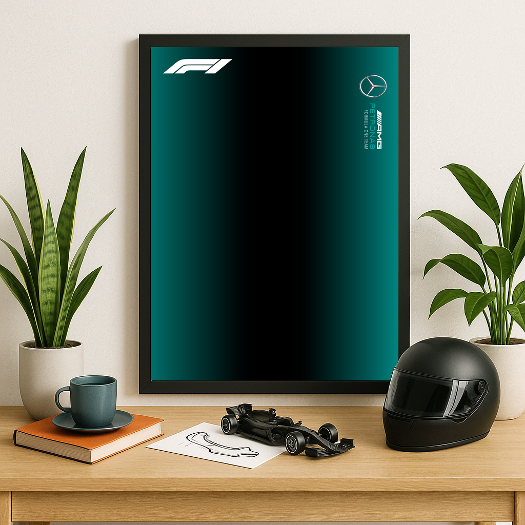 LEGO Technic Mercedes F1 42171 Display Backboard (A4 Digital Download) – Wall Art Poster