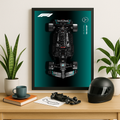LEGO Technic Mercedes F1 42171 Display Backboard (A4 Digital Download) – Wall Art Poster