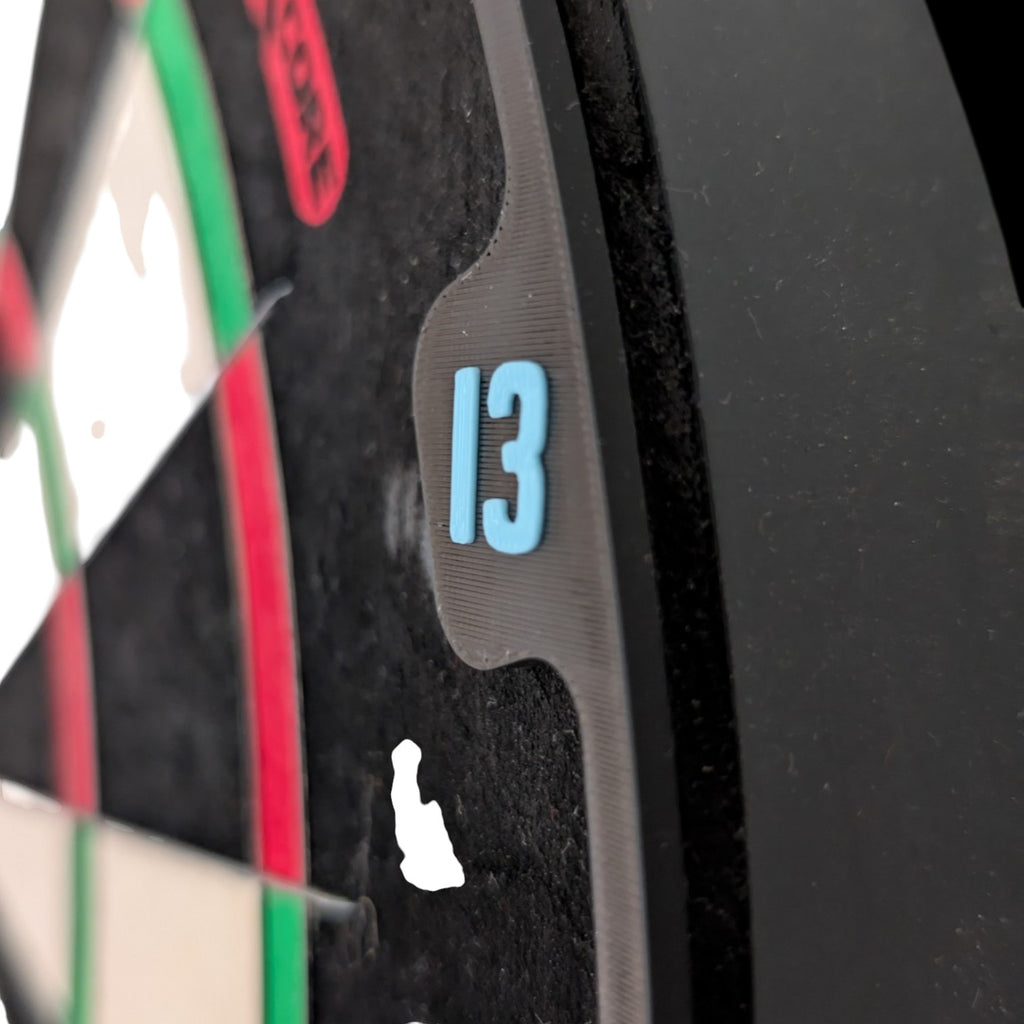 TOR Style Dartboard Number Ring – Custom Number Surround | Clean Upgrade Dartboard Ring
