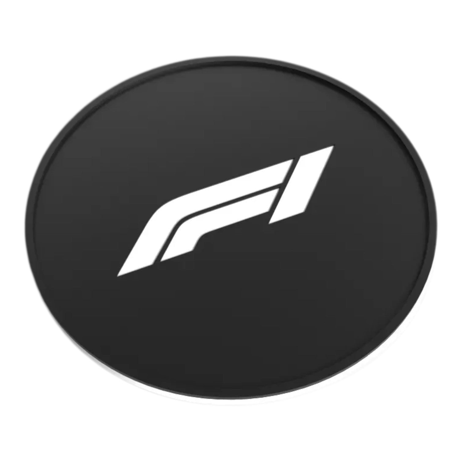 F1 Logo Coaster – Premium Motorsport Drink Coaster with Holder | Racing Desk & Home Decor